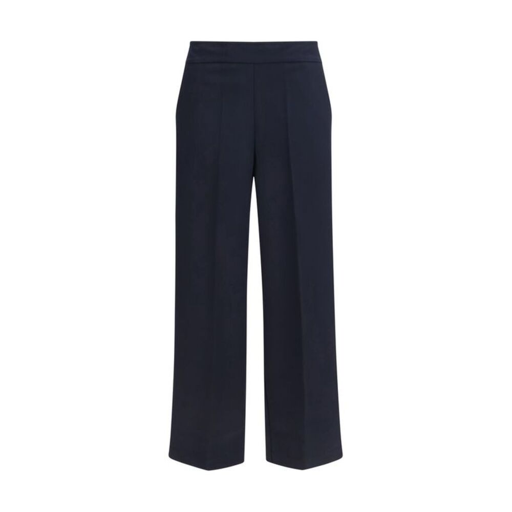 Avenue Montaigne Blue Polyester Casual Women's Pants